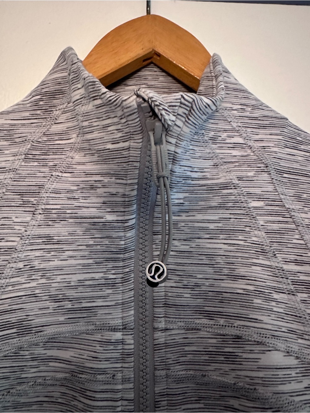 lululemon athletica Gray Space-Dye Full-Zip Hoodie